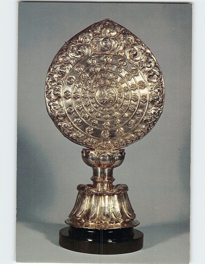 Postcard Wheel of the Law The Newark Museum Newark New Jersey USA