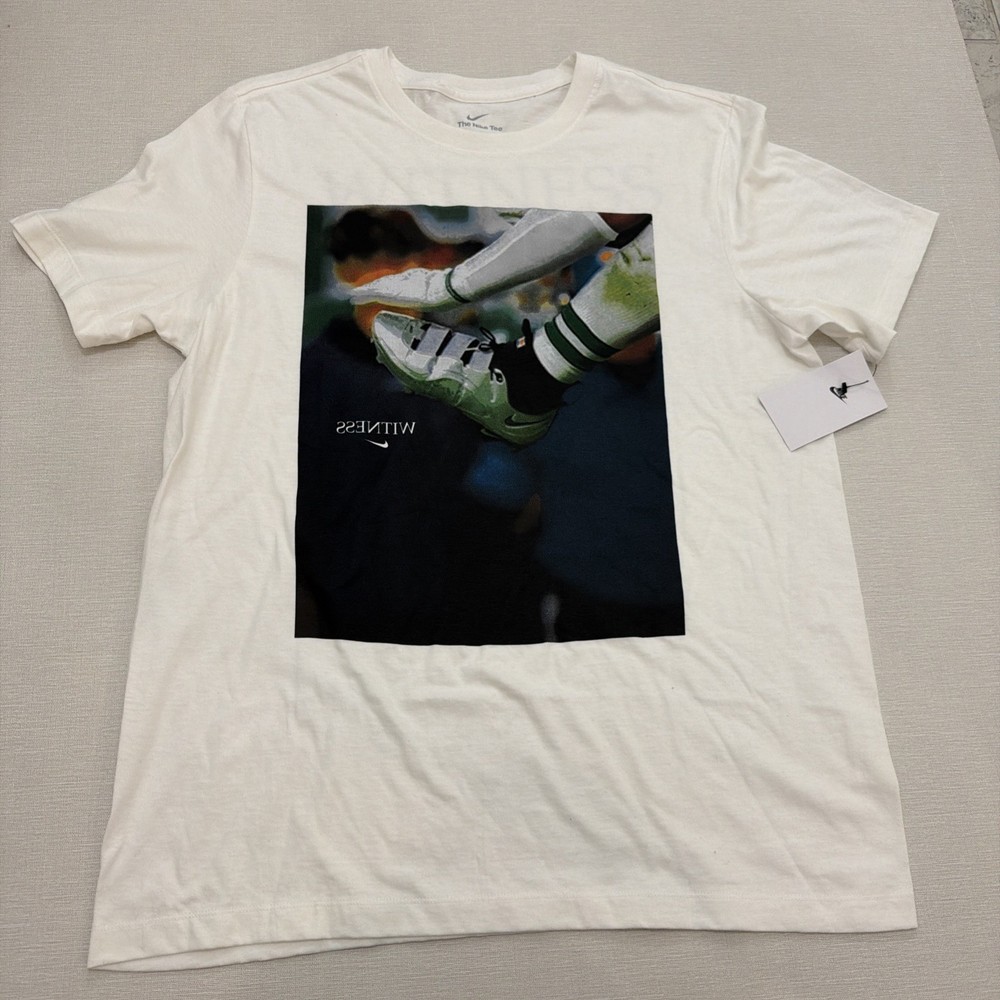 Nike LeBron Saquon Barkley Nike WITNESS Shirt IM6781-100 Sz L Eagles DS