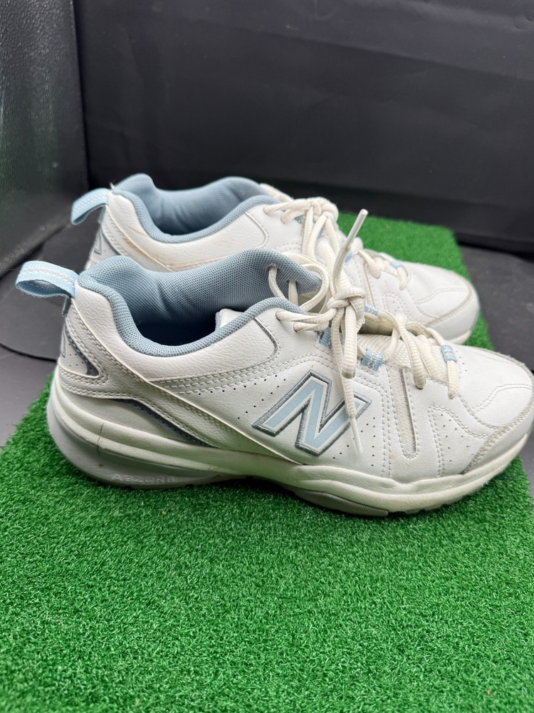 New Balance Unisex 608 V5 WX608WB5 White Running Shoes Sneakers Size 9 Womens