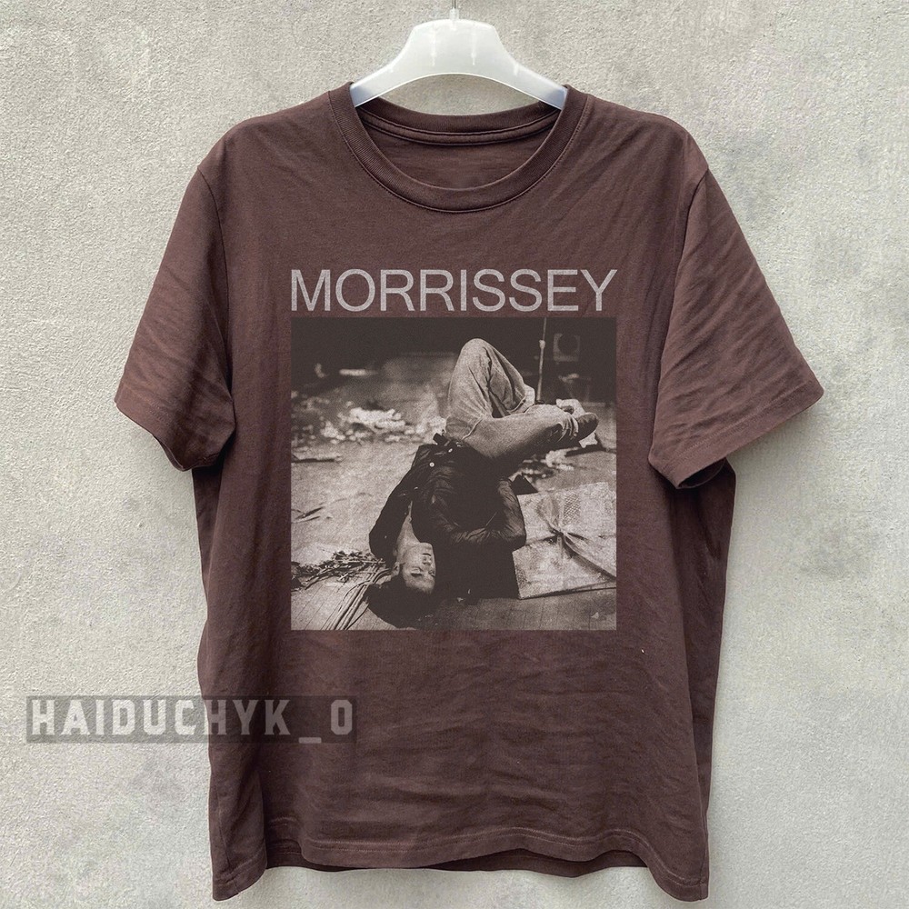 Morrissey Graphic Retro Style Unisex Russet T-shirt Size S-5XL