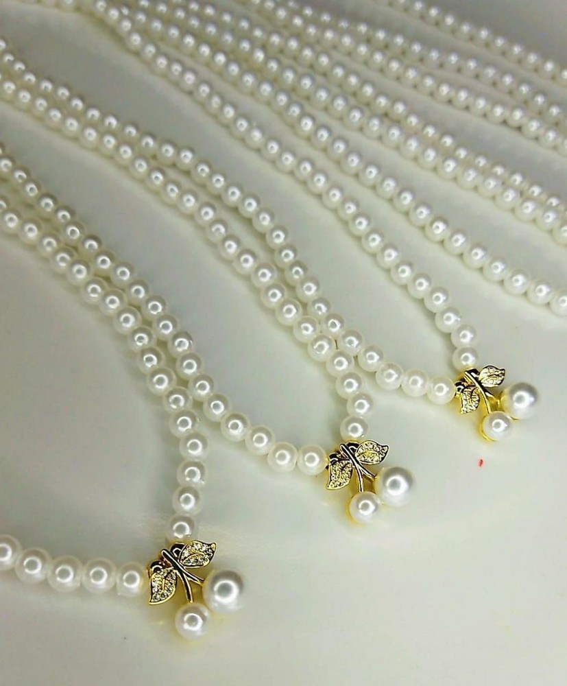 genuine pearl necklace
