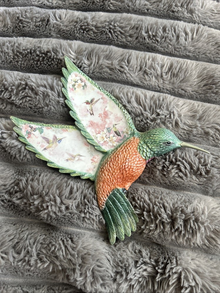 Bradford Exchange Lena Liu Enchanted Whisper Hummingbird
