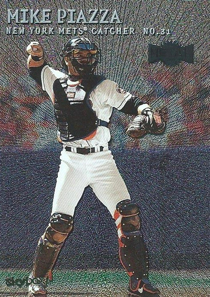 2000 Metal #77 Mike Piazza New York Mets HOF