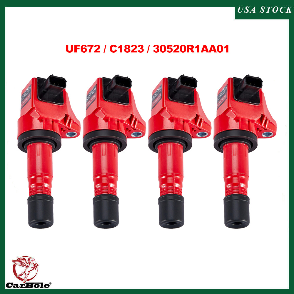 High Performance Ignition Coil Set for 2012-15 Honda Civic 1.8L UF672 - 4 Pack