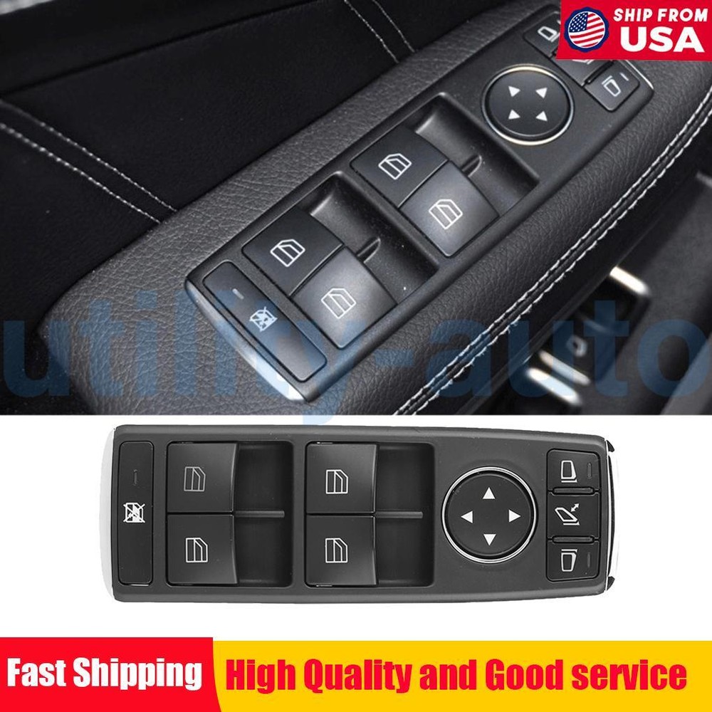 2128208310 Power Window Switch Driver Side for Mercedes W204 W212 Left Hand Drive