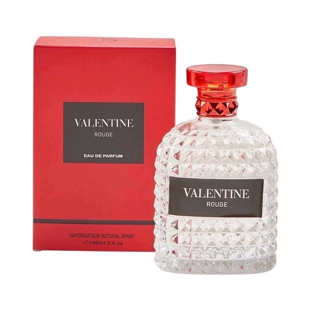 Valentine Rouge Eau de Parfum Spray 100ml 3.4 oz Regular Size Fragrance