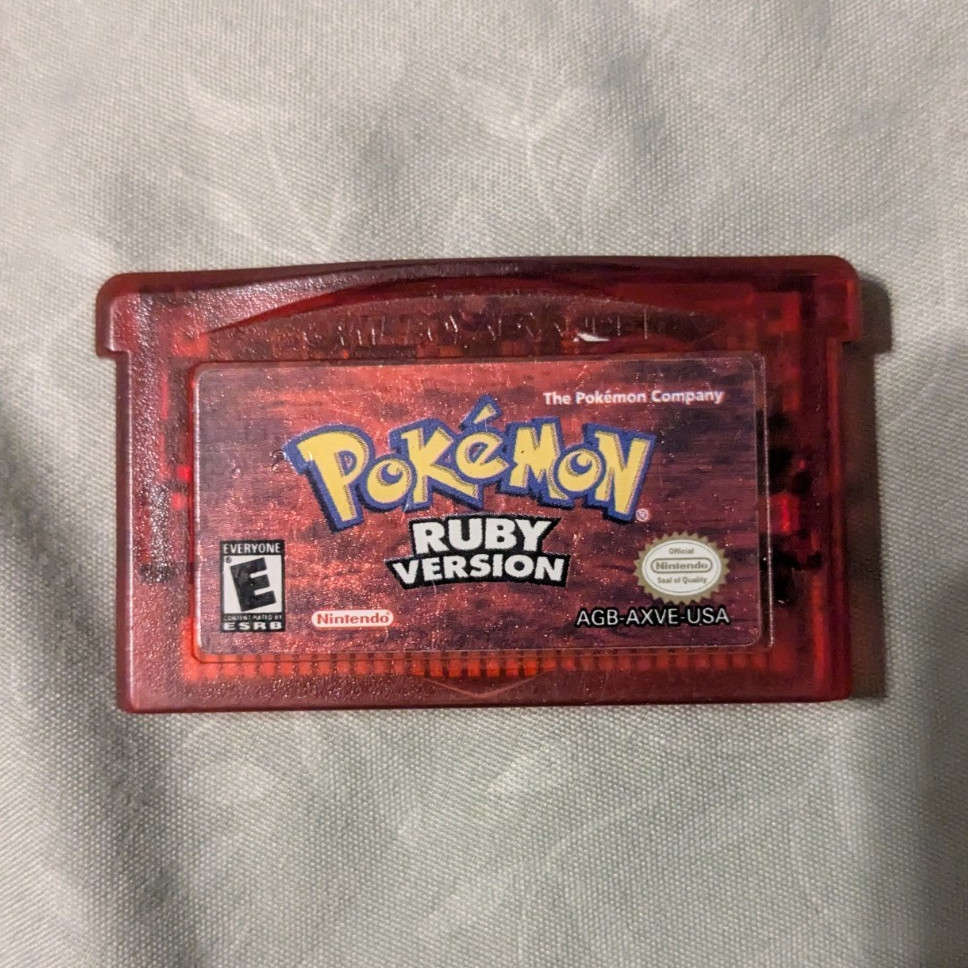 Nintendo Pokémon: Ruby Version GBA Cartridge NTSC-U/C (US/Canada) E