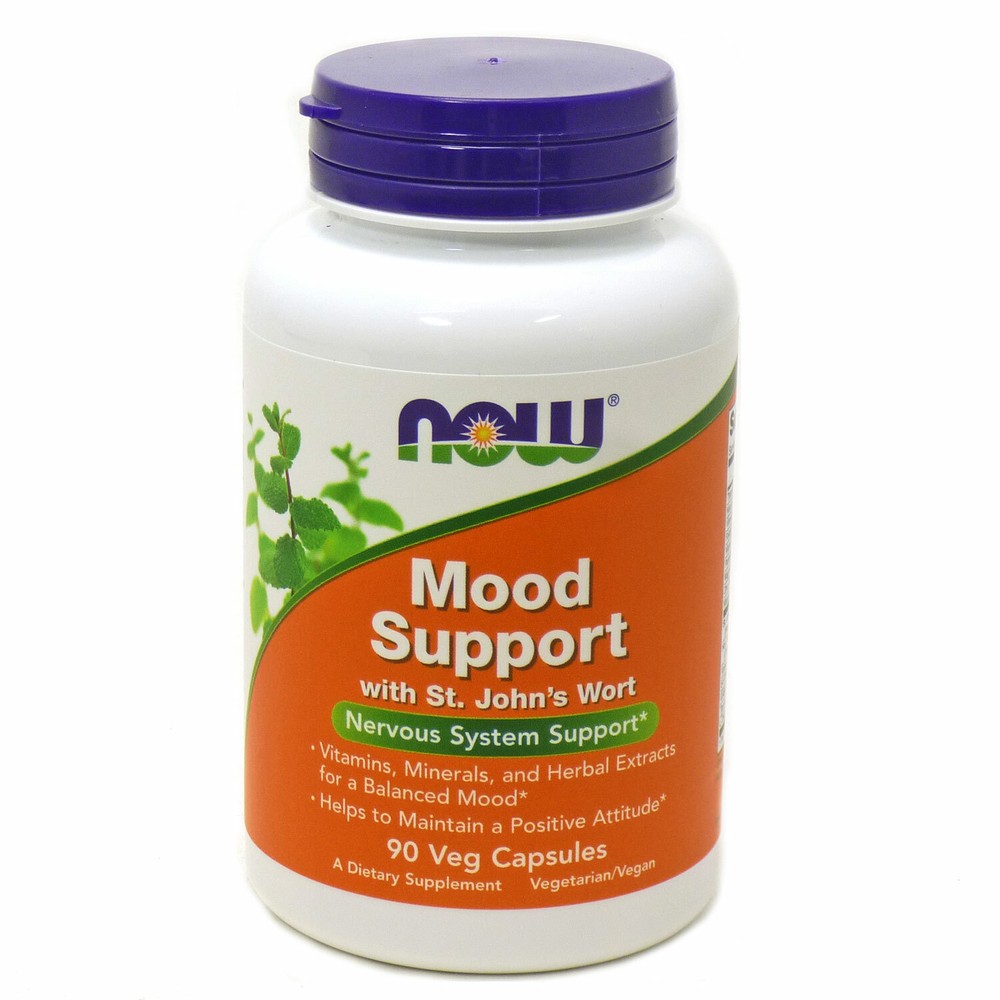 NOW Foods - Mood Support with Saint John's Wort - 90 Vegetable Capsule(s)
