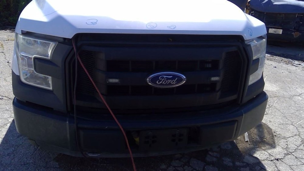 Grille Center XL 3 Textured Black Bars Fits 15-17 FORD F150 PICKUP 1419888