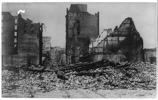 Photo:San Francisco, 1906, after the fire and earthquake 2
