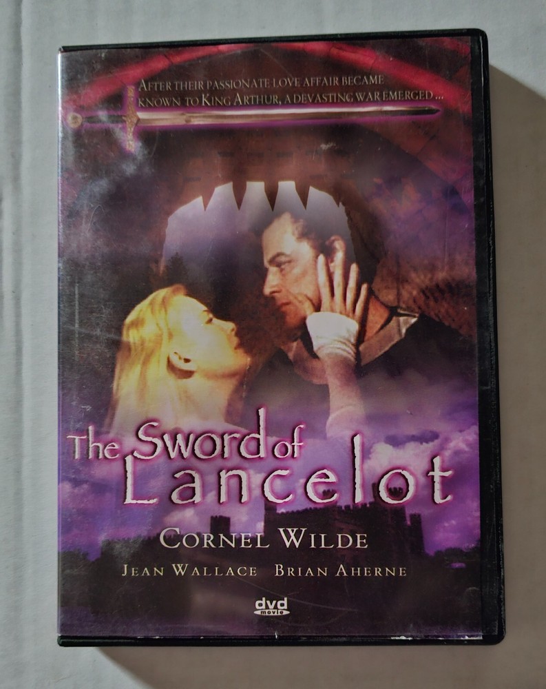The Sword of Lancelot DVD Cornel Wilde Jean Wallace Brian Aherne Fash Shipping