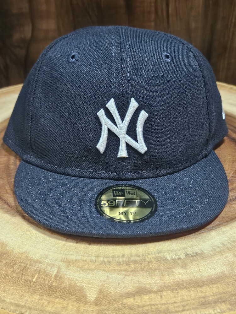New York Yankees My 1st Infant Youth New Era 59Fifty Fitted Hat Cap Size 6 MLB