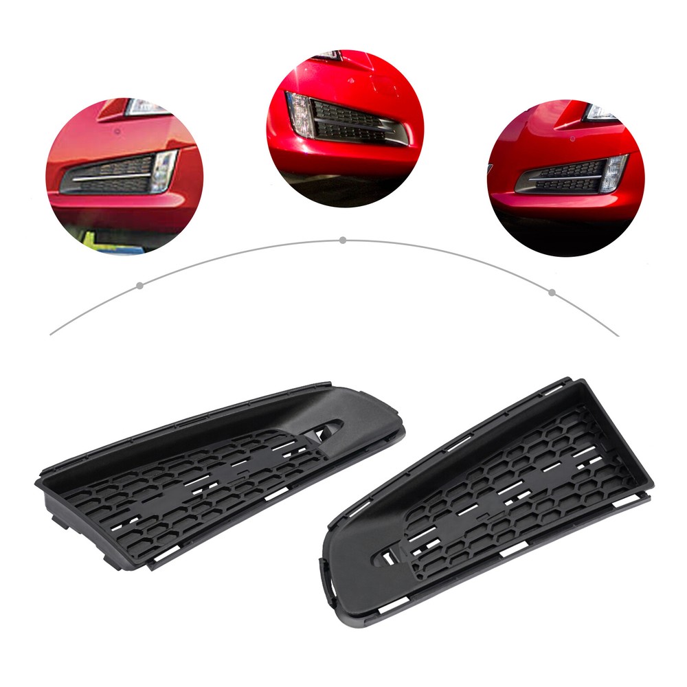 Custom Front Fog Light Covers for Cadillac ATS 2013-2014 Driver & Passenger Sides