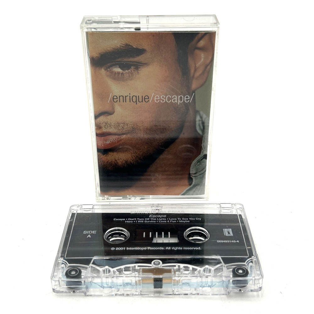 Escape by Enrique Iglesias (Cassette, 2001)