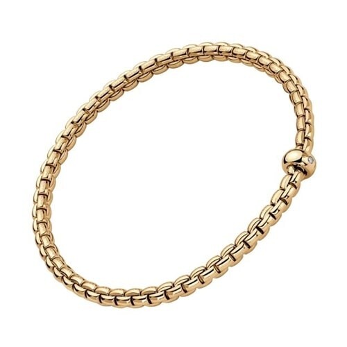 Fope 01M01Bx_Bb_G_Xgx_00M 18K Yg Bracelet Eka Diamond 0.01 Ct