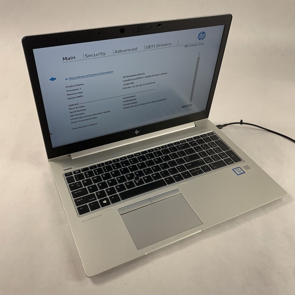 HP EliteBook 850 G5 15.6