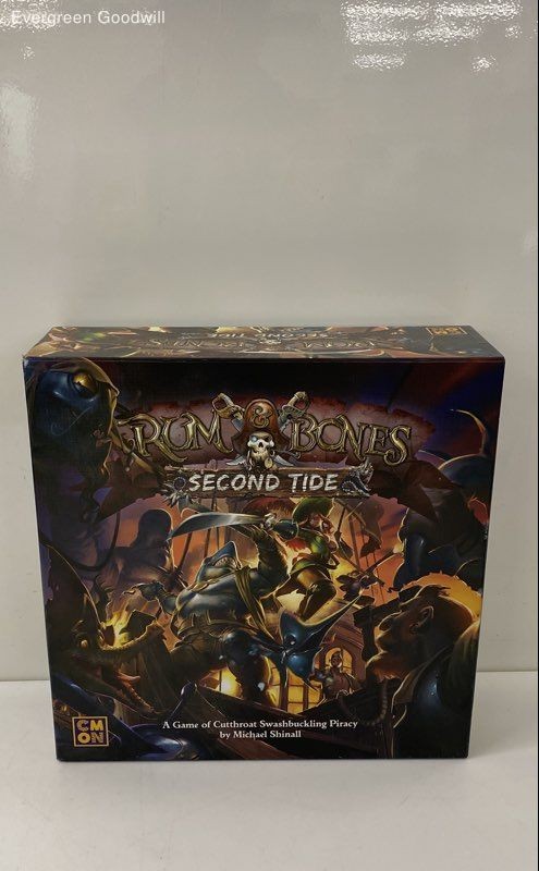 Rum & Bones: Second Tide board game used