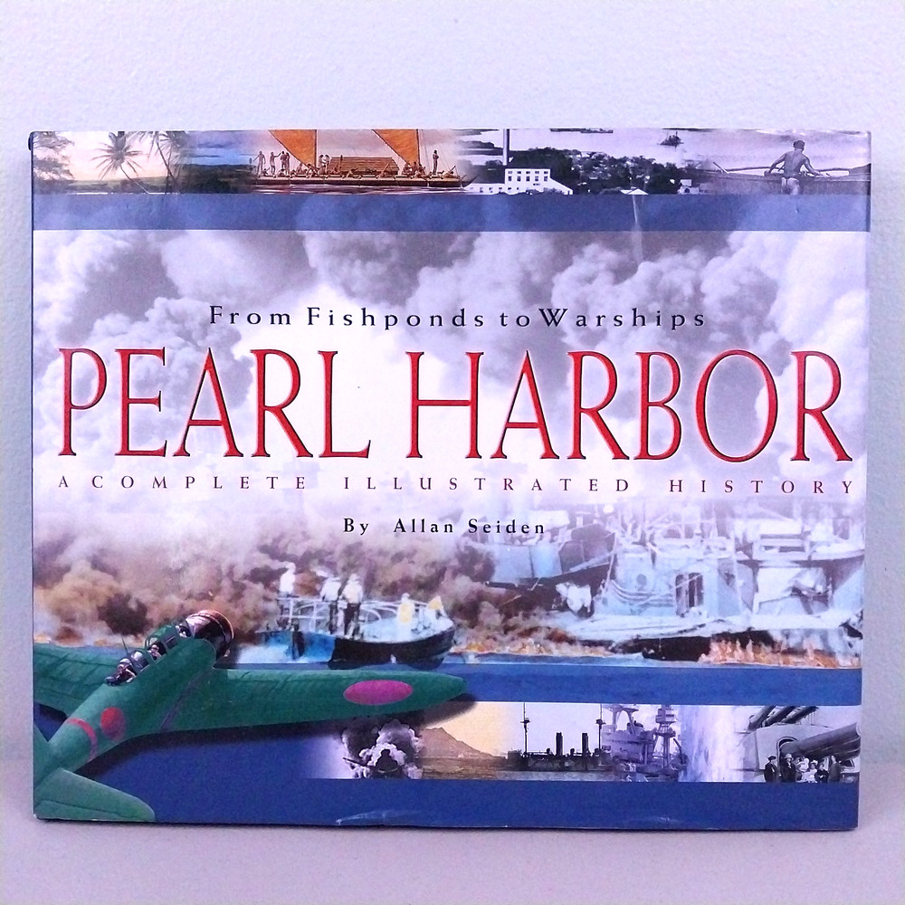 From Fishponds to Warships Pearl Harbor - Vintage History Coffee Table Book