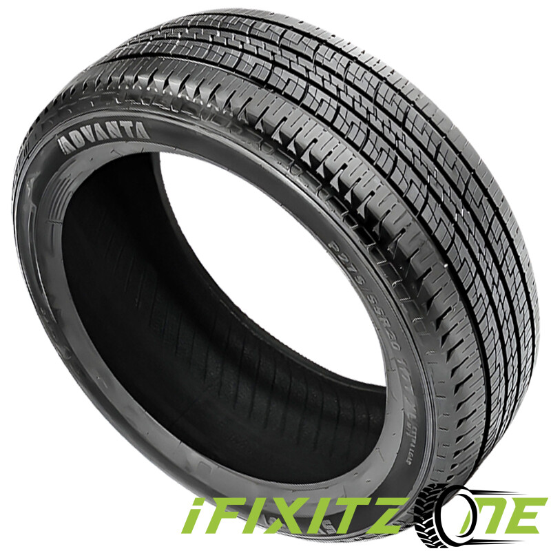 1 Advanta SVT-02 235/80R17 120Q Tires Load Range E, 5000 Mileage Warranty, Truck