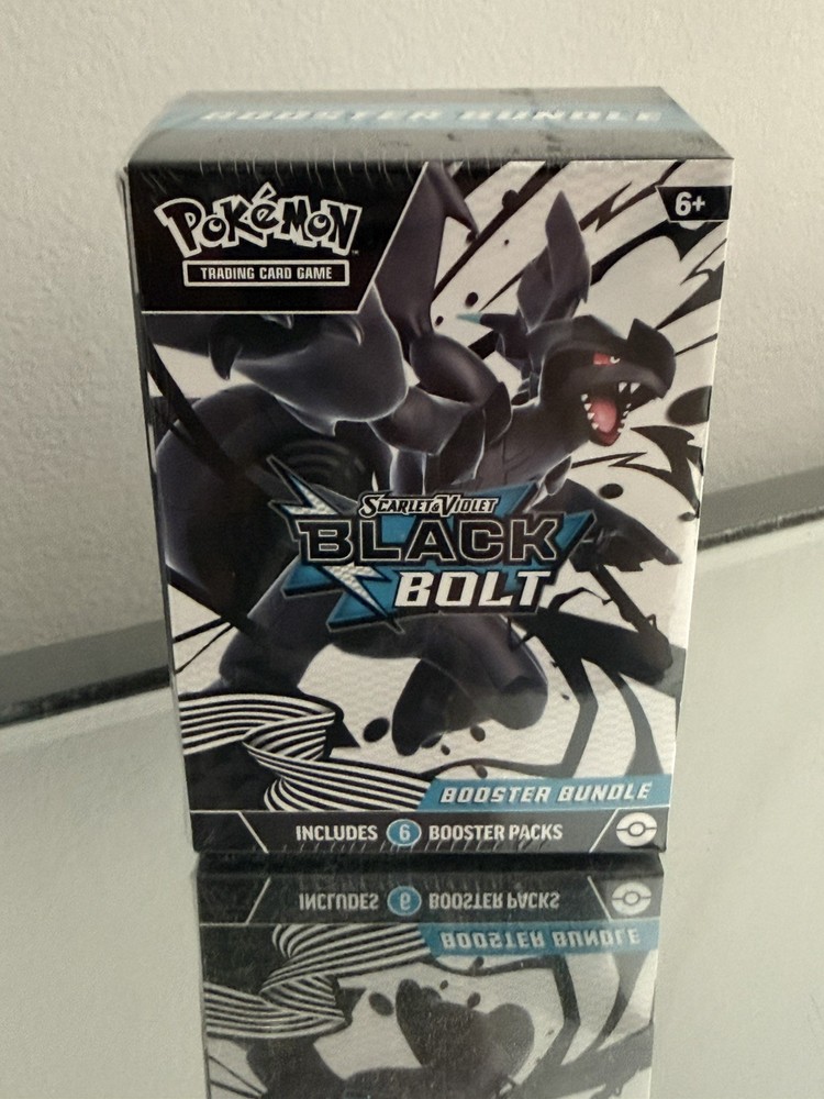 Pokémon TCG Scarlet & Violet - Black Bolt Booster Bundle - Factory Sealed