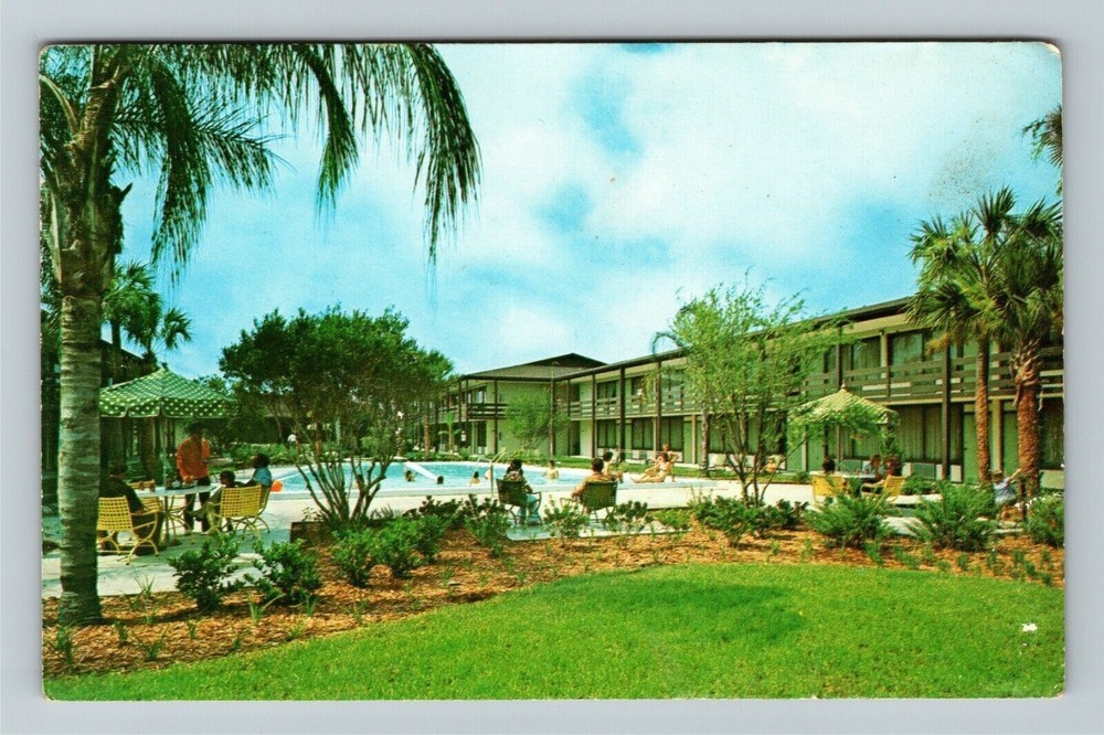 Kissimmee FL-Florida, Terrace Red Carpet Inn, Vintage Postcard