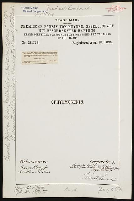 Photo:Chemische Fabrik von Heydenl, Gesellschaft mit Beschr�nkter Haftung