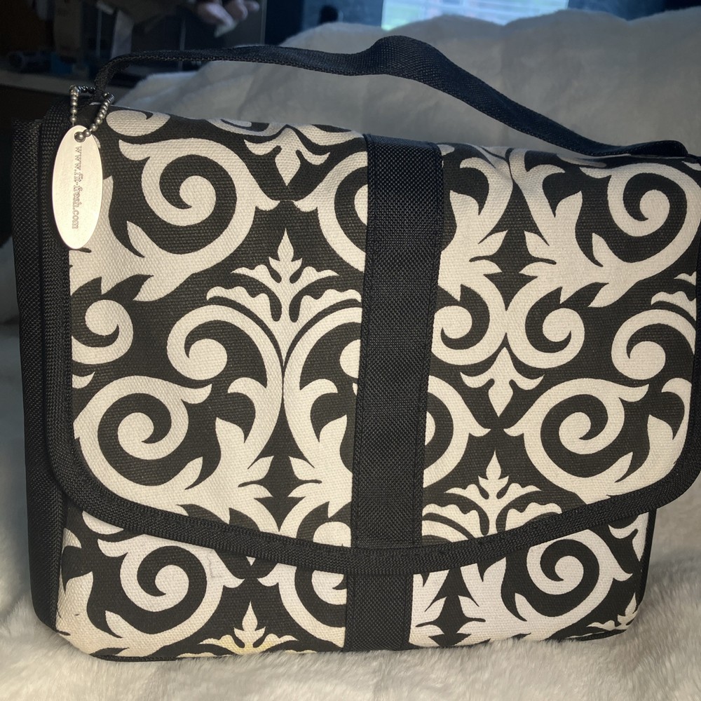 FIT & FRESH Insulated Cooler Lunch Tote Bag Purse Lightweight