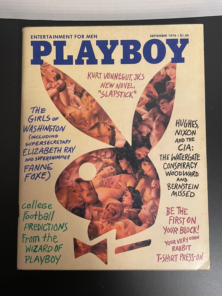 September 1976 Playboy Magazine.David Bowie/Elizaeth Ray/Fanne Fox/Whitney Kaine