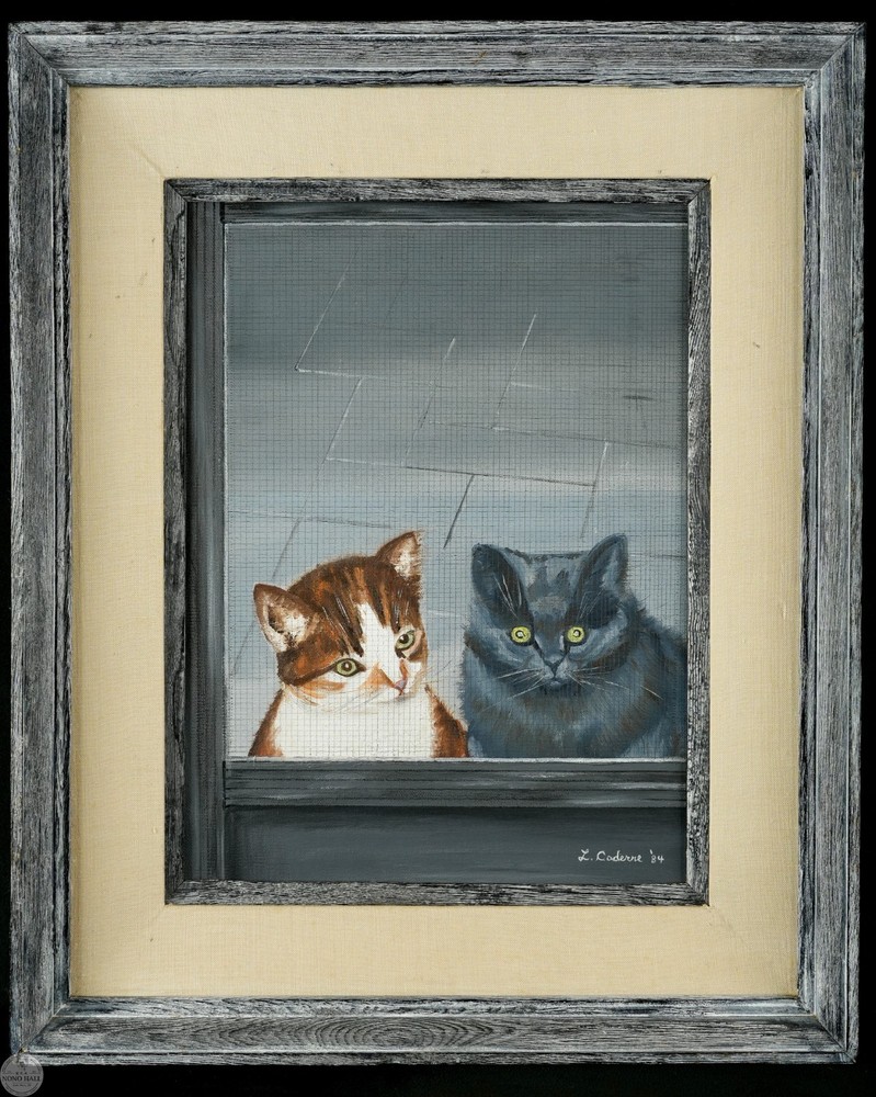 Vintage Framed Original Oil on Canvas 