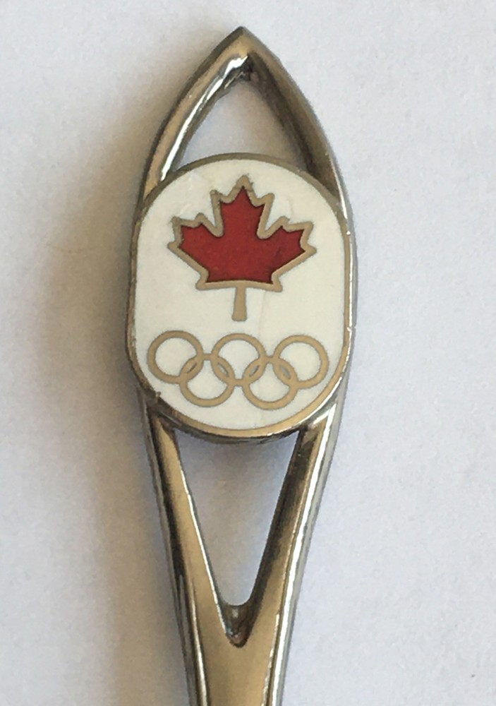 Vintage Souvenir Spoon Collectible Canada Olympics