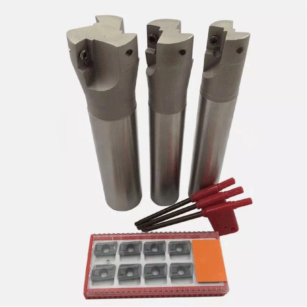 3pcs 90 Degree BAP400R 25 30 40 mm Lathe tool handle 10* APMT1604 milling Insert