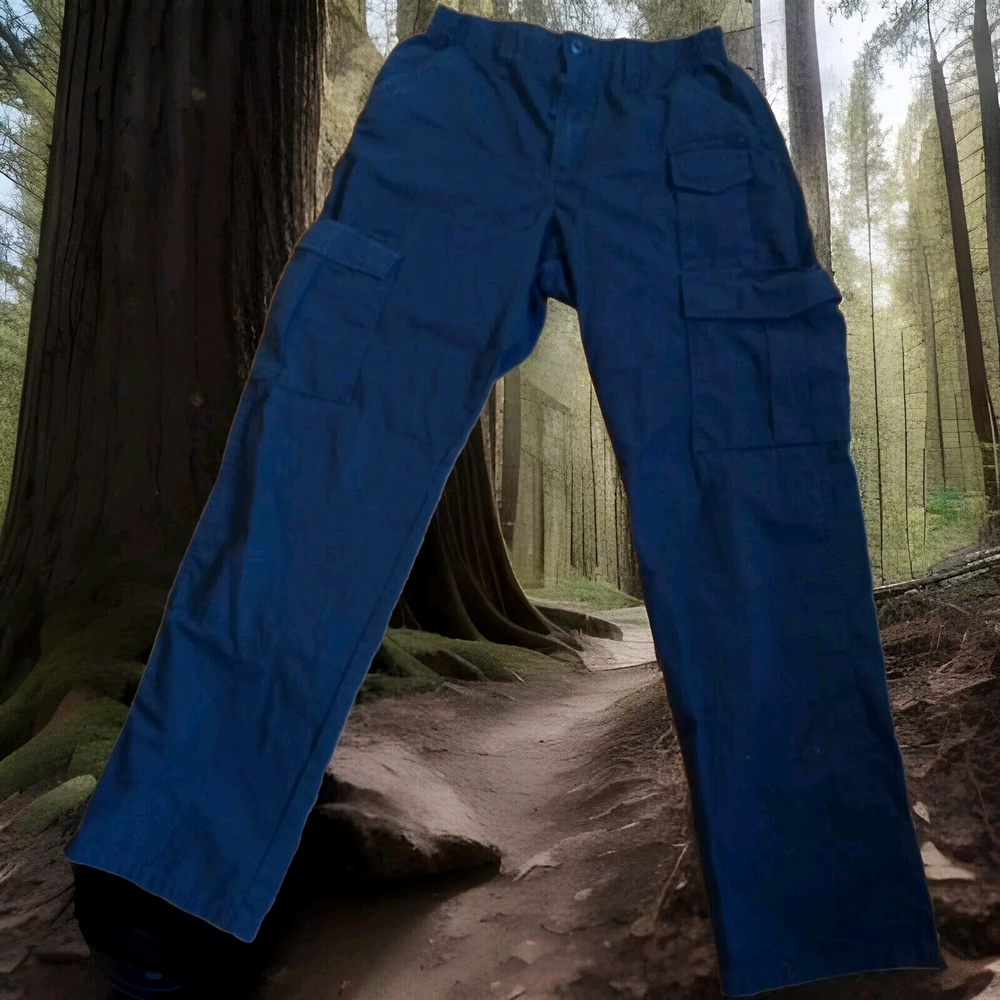 Propper Men’s Tactical Black Cargo Work Pants Stretch Waist 34x34