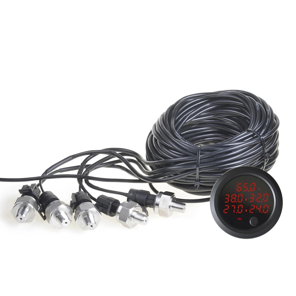 5 IN 1 Display Air Pressure Gauge PSI /BAR Shows Electrical Sensors 0-232PSI