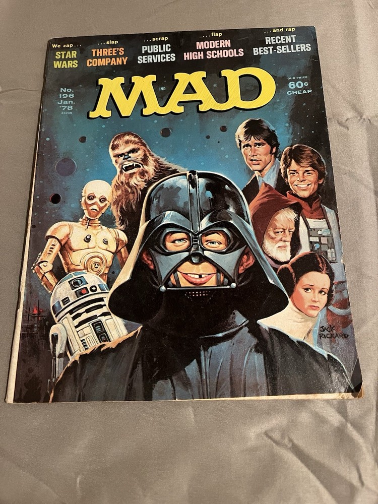 MAD Magazine Issue #196 January 1978 Star Wars