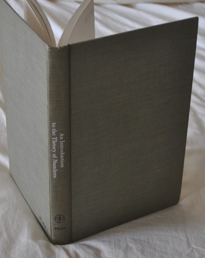 An Introduction to the Theory of Numbers Ivan Niven 1966 2nd Edition Hardcover