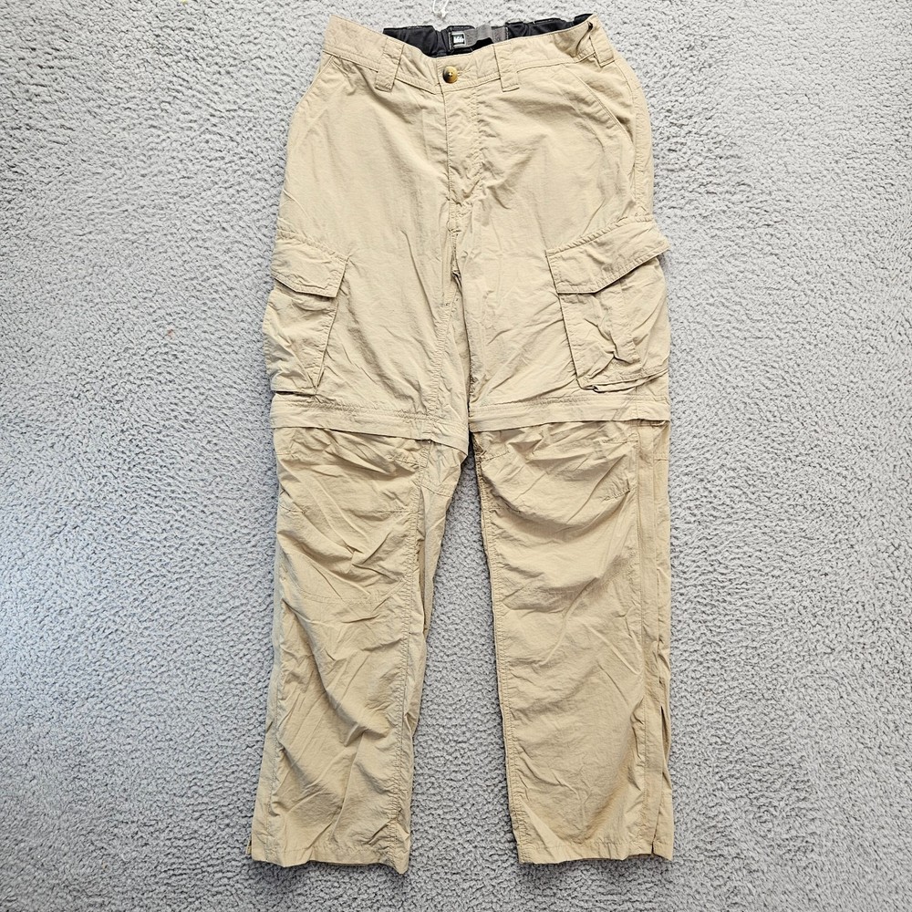 REI Pants Mens Size 30 Beige Convertible Outdoor Hiking Cargo