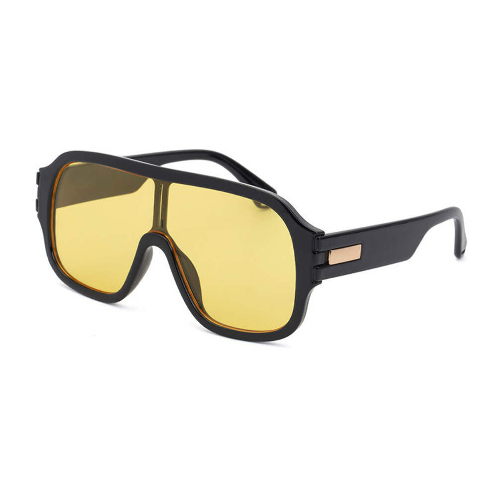 Trendy European-American Fashion Sunglasses for Women & Men - Large Frame