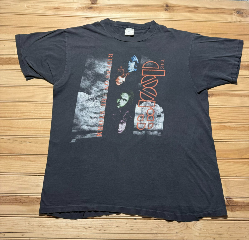 Vintage 90s 1994 The Doors Jim Morrison Riders on the Storm Rock Band Shirt - XL
