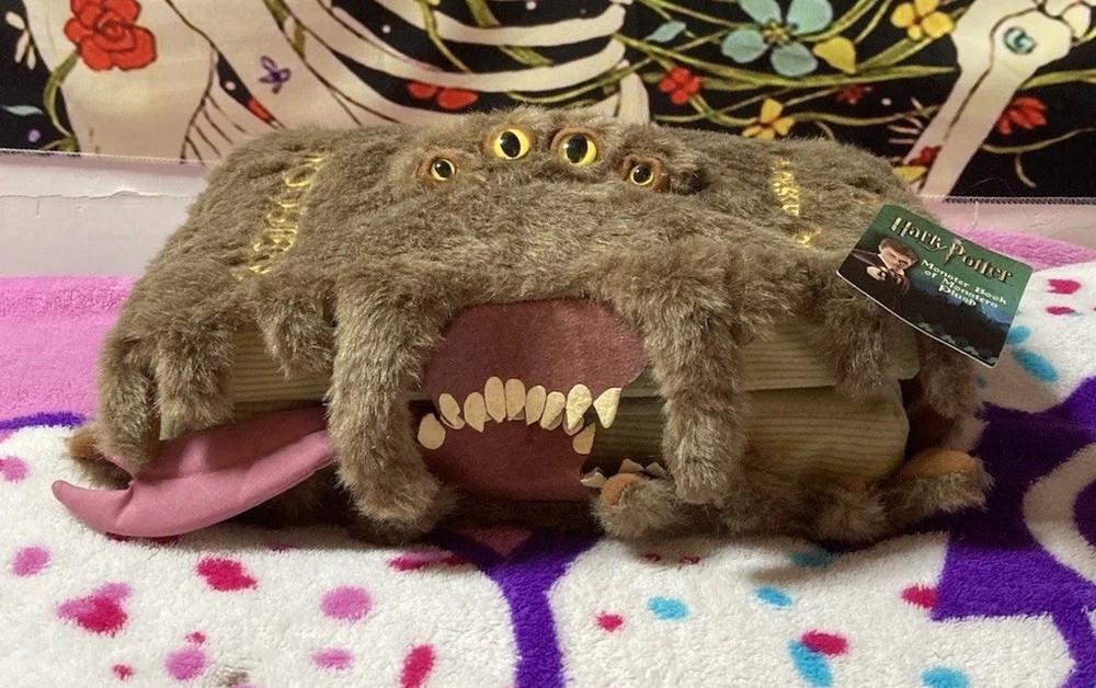 Harry Potter Monster Book of Monsters Plush Toy New with Tags