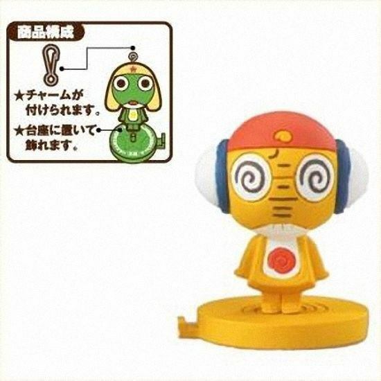 Sgt Frog Keroro Gunso Chara Fortune Mini Charm Zipper Pull Figure Kululu C