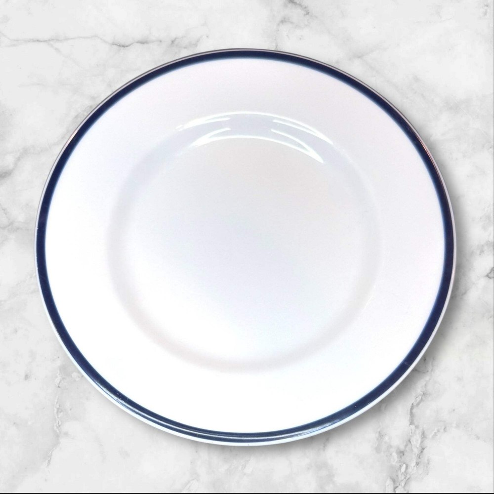 Crate & Barrel Cape Cod Bleu Bread & Butter Plates | Set of 4 | Excellent Condit