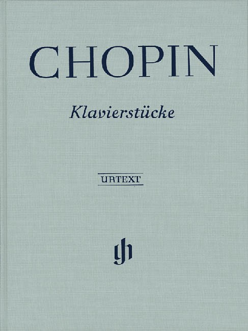 Chopin Piano Pieces Solo Classical Sheet Music Henle Urtext Hardcover Book