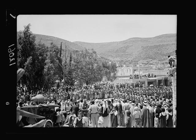 Arab recruits in Nablus,West Bank,Middle East,May 1941,Matson Photo,Military,2