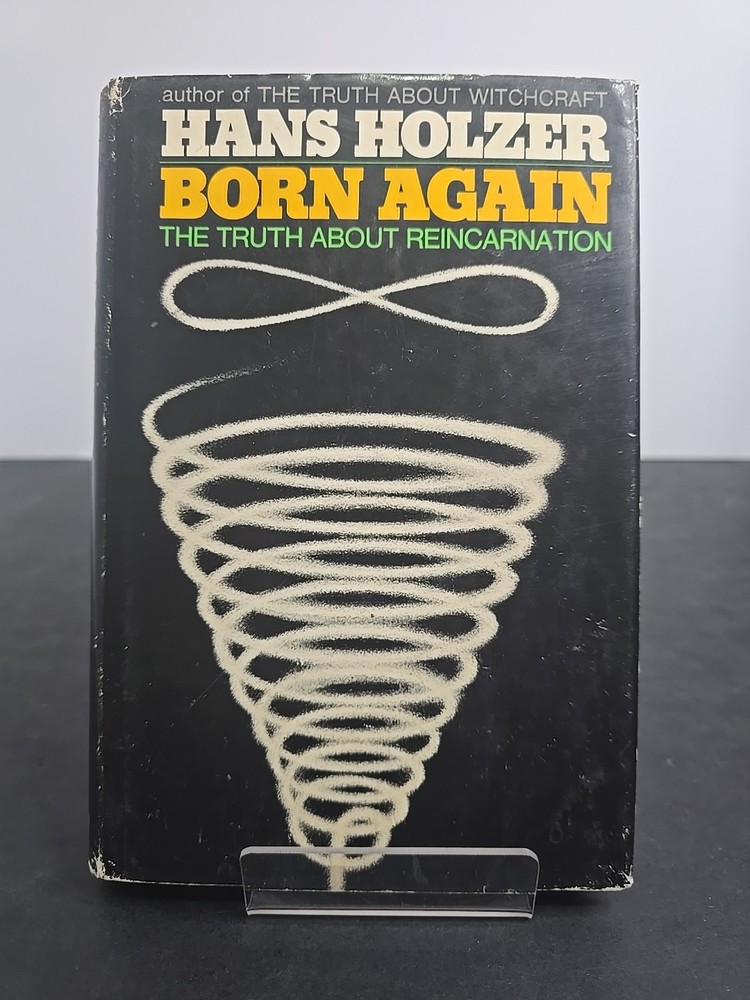 Born Again Hans Holzer Book Club Edition 1970 HC DJ VG Paranormal Reincarnation