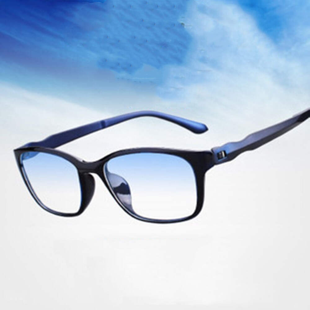 Unisex TR90 Sports Reading Glasses, Full Frame, Flat Light and 100-400 Degree Op