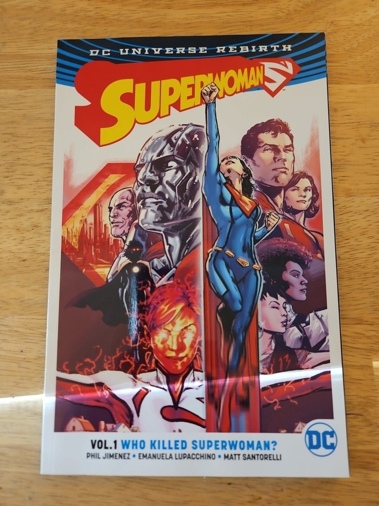 Superwoman Vol 1 Who Killed Superwoman? Book Dc Universe Rebirth Graphic