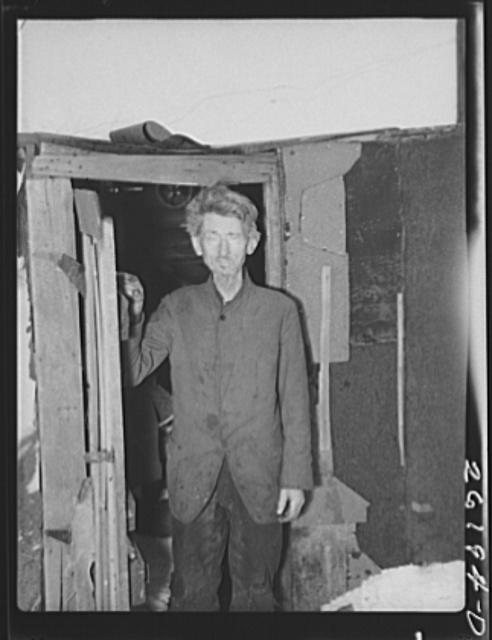 Charles Savage,old bachelor,Jefferson County,New York,NY,Arthur Rothstein,FSA,1