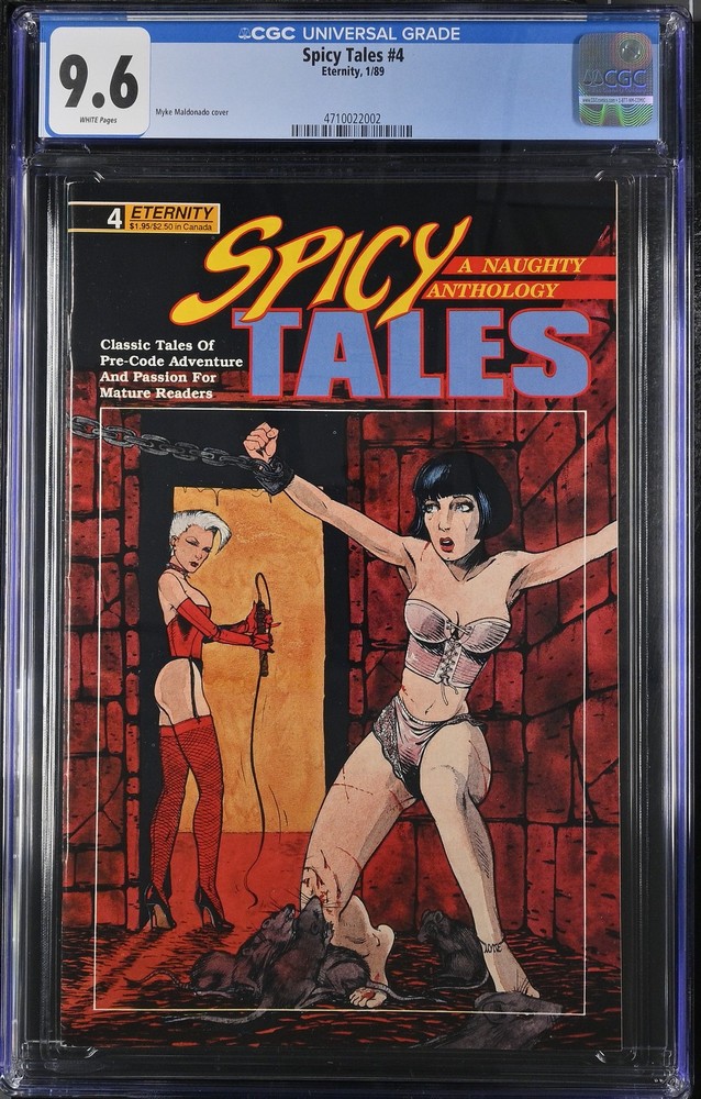 Spicy Tales 4 CGC 9.6