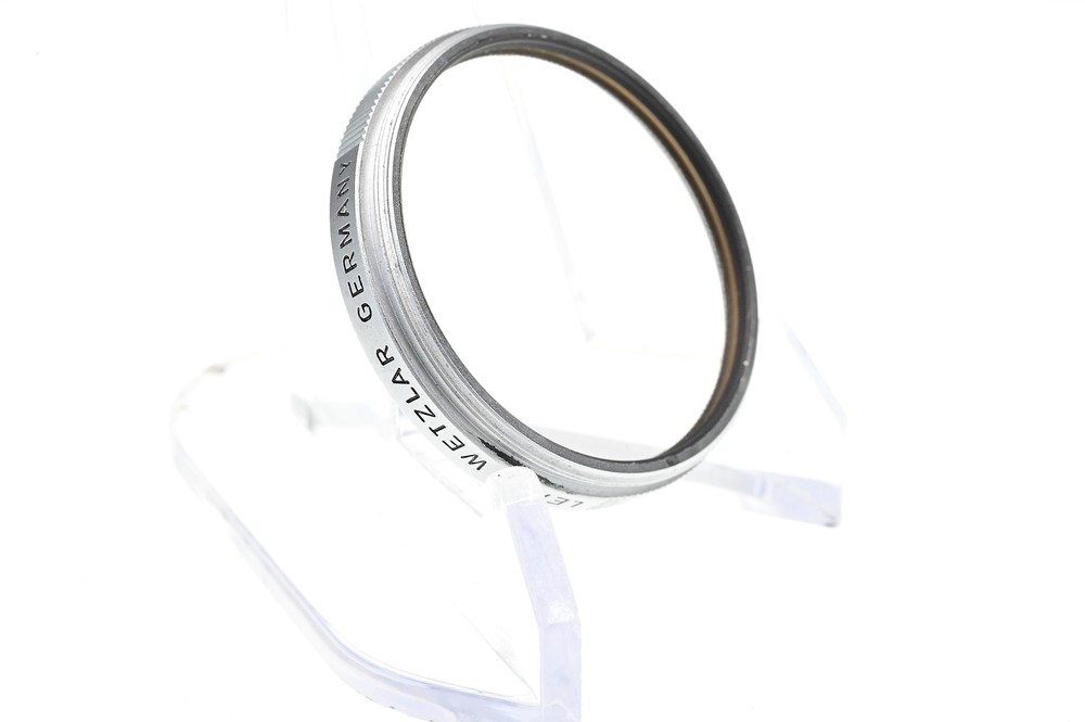 Leica E39 39mm UVA Filter Chrome Ring 13132 for Enhanced Lens Protection #G400