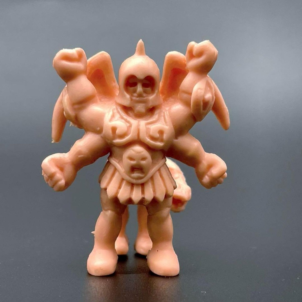 Used_Vintage Kinnikuman Kinkeshi Satan Cross Flesh Color Figure